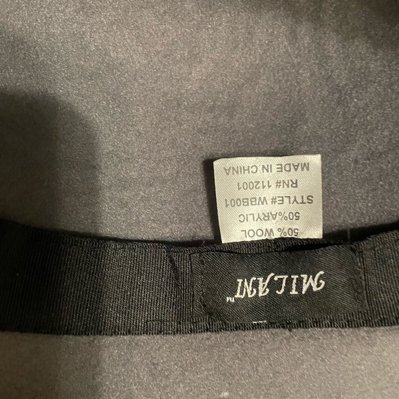 MILANI Gray Soft Hat - Picture 2 of 2